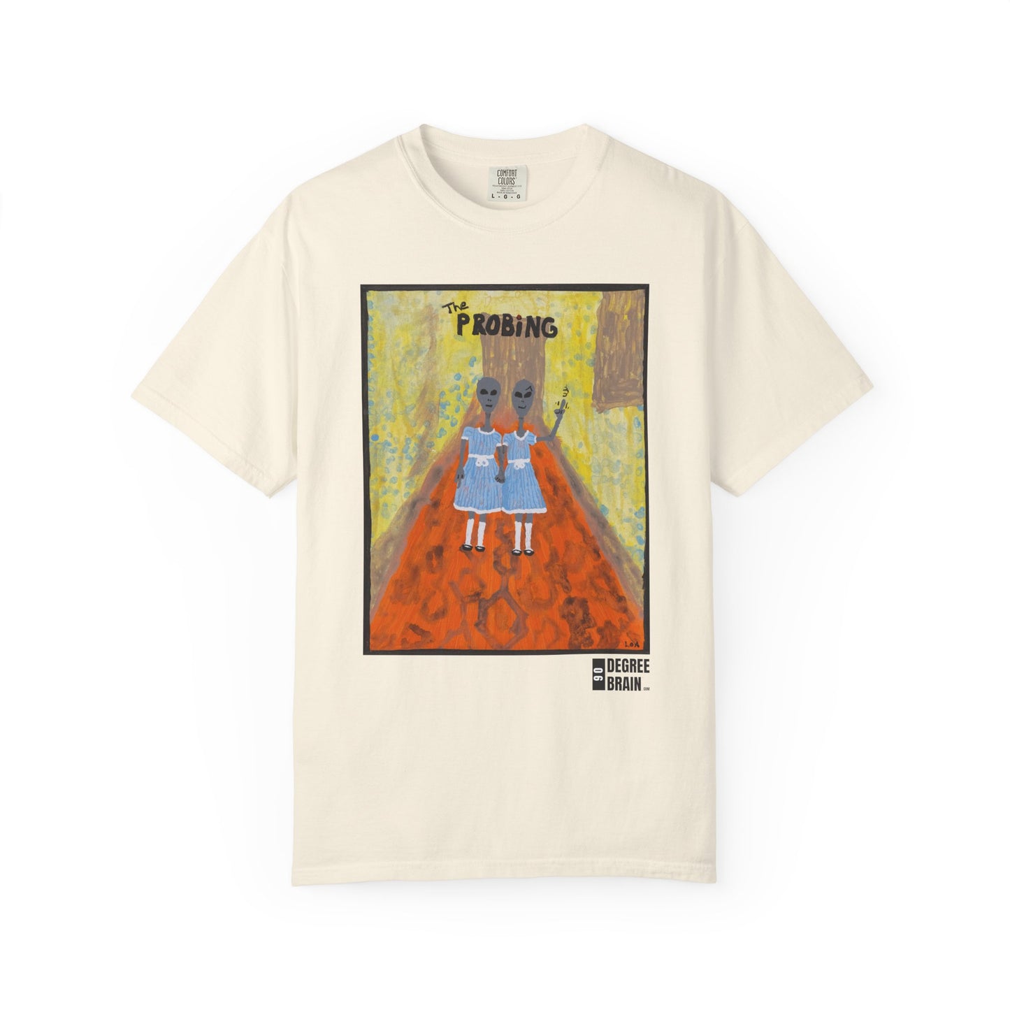 "The Probing" Unisex Garment-Dyed T-shirt