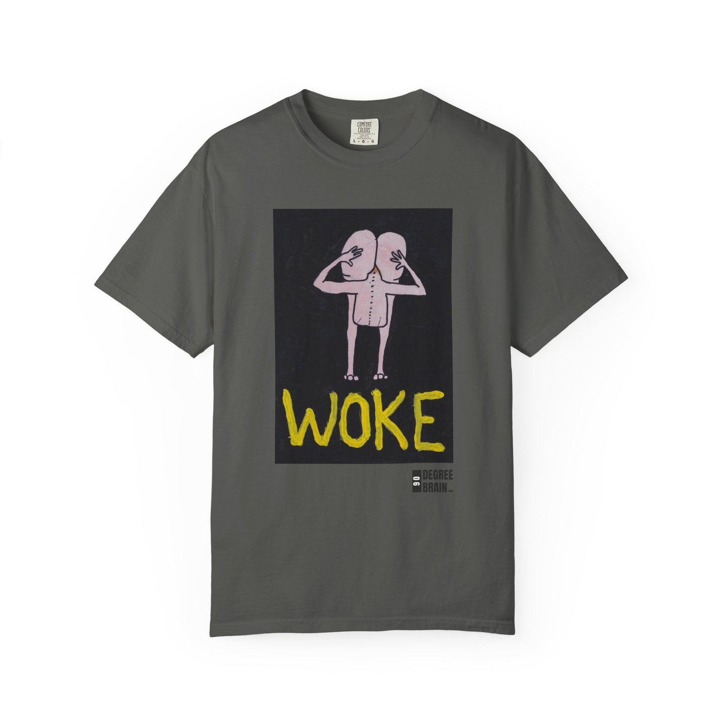 "Woke" Unisex Garment Dyed T-Shirt