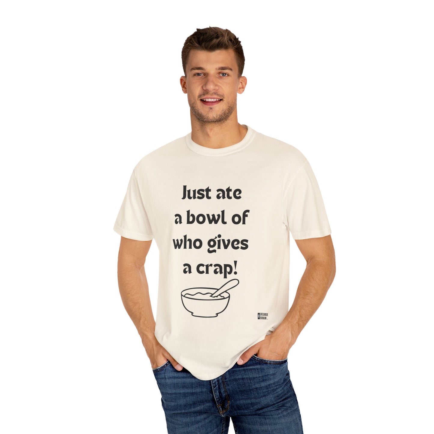 "Just Ate" Unisex Garment-Dyed T-shirt