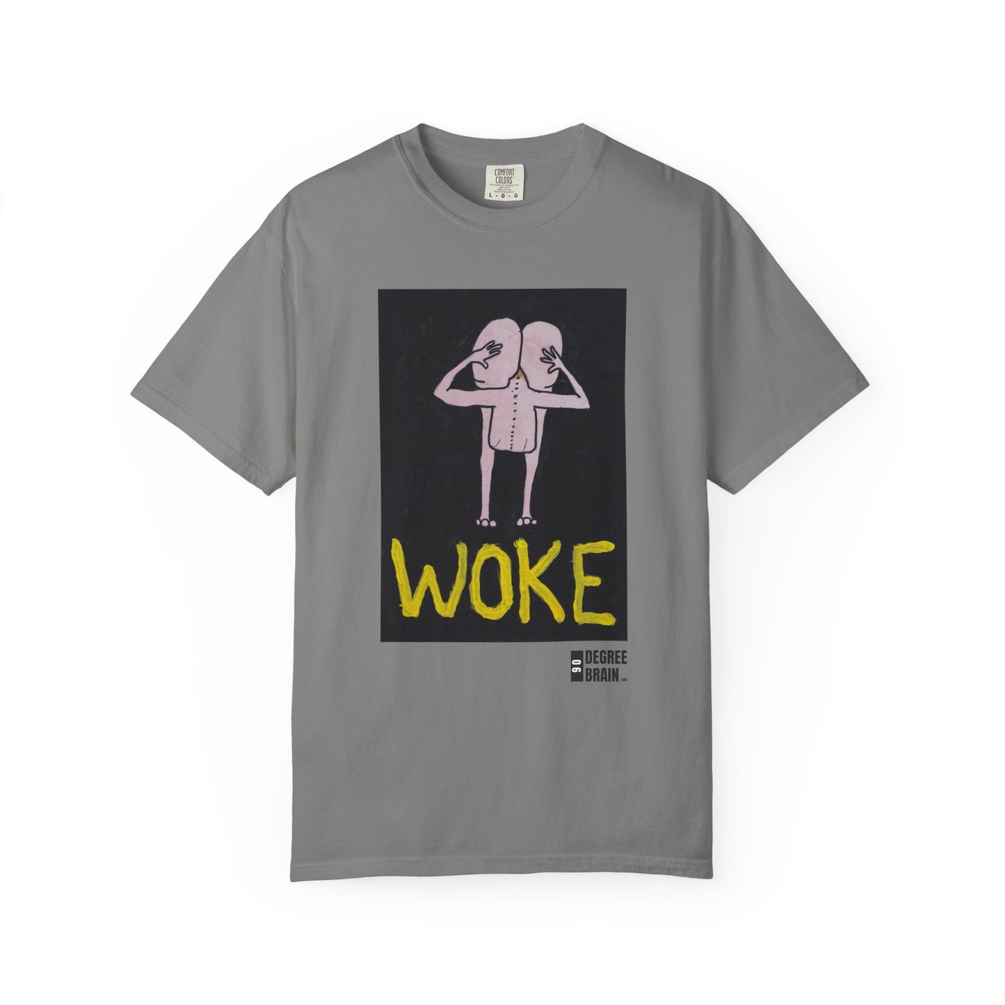 "Woke" Unisex Garment Dyed T-Shirt