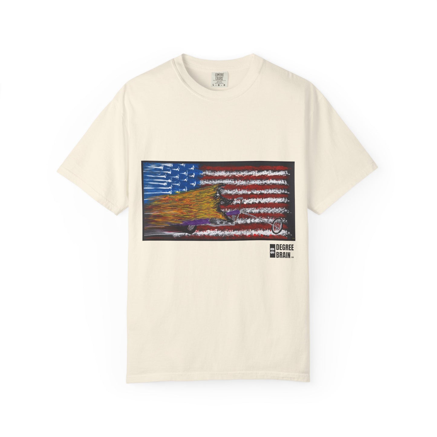 "America, F**k Yeah!" Unisex Garment Dyed T-Shirt