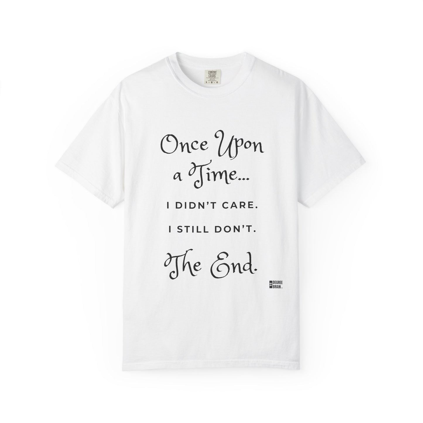 "Once Upon a Time" Unisex Garment-Dyed T-shirt