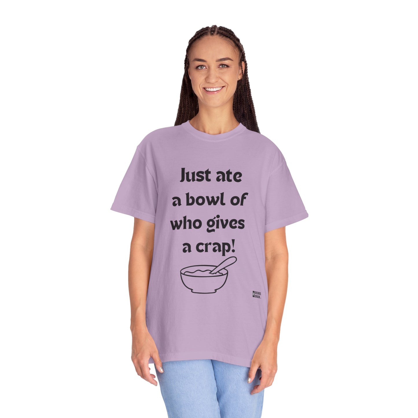"Just Ate" Unisex Garment-Dyed T-shirt