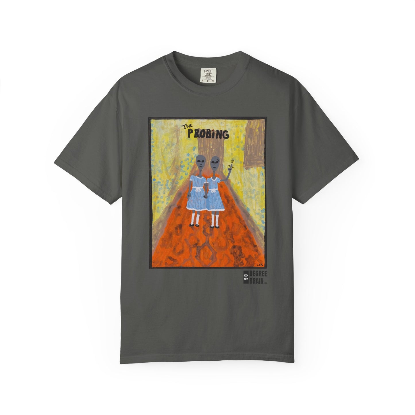 "The Probing" Unisex Garment-Dyed T-shirt