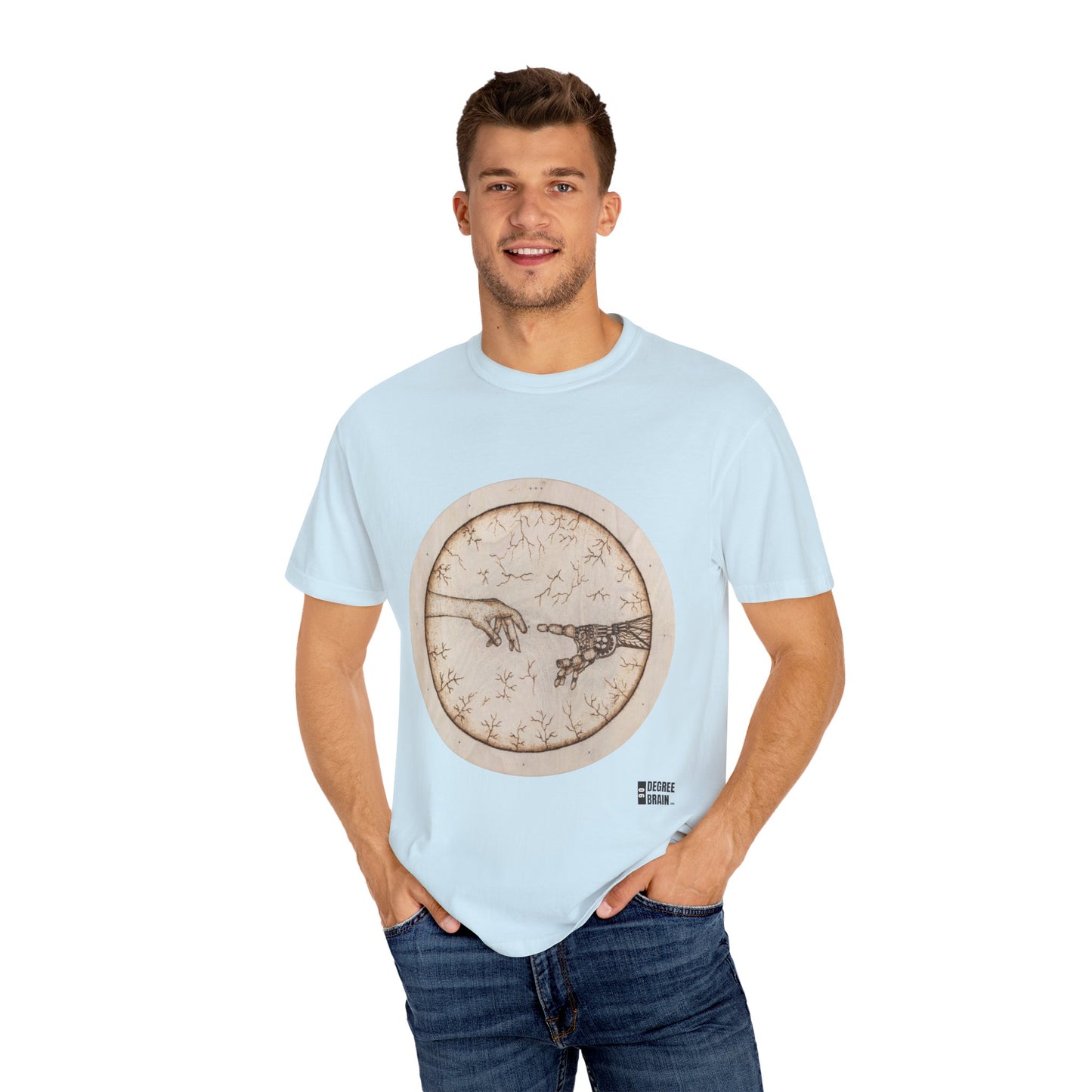 "Skull King" Unisex Garment Dyed T-Shirt