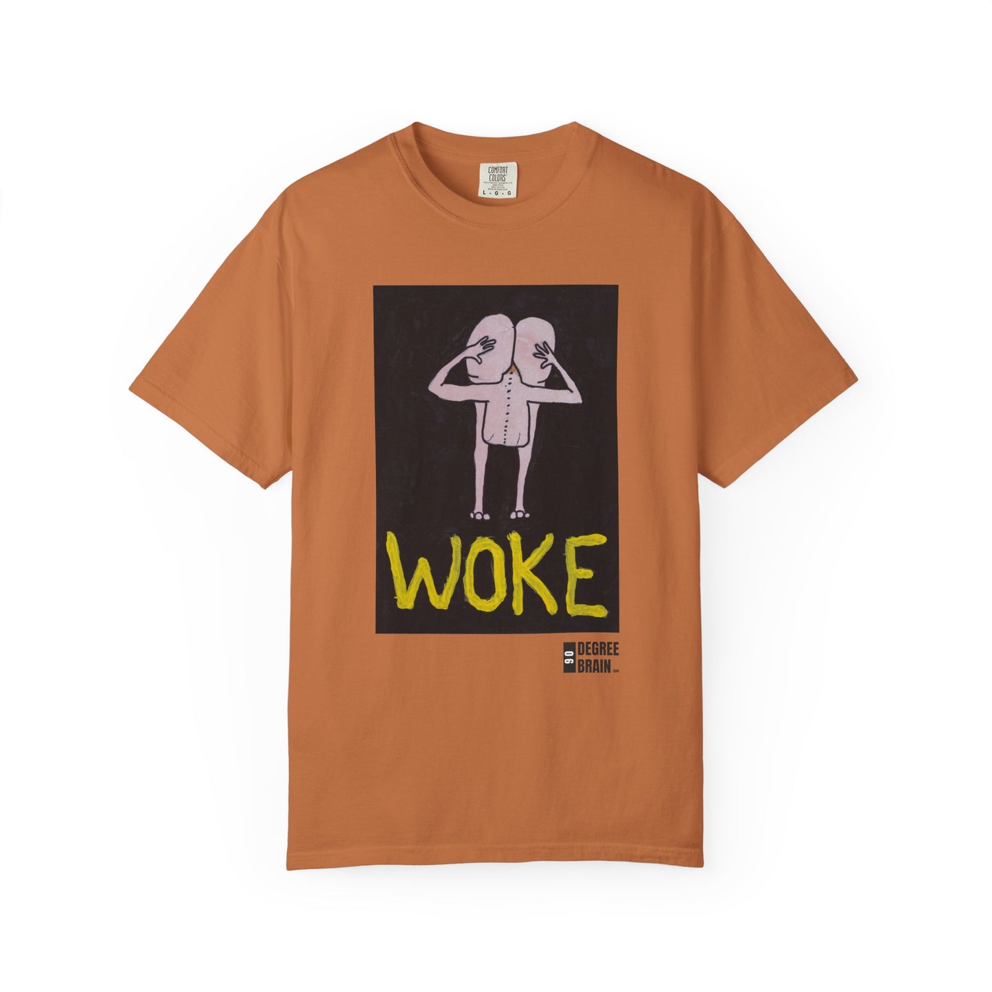 "Woke" Unisex Garment Dyed T-Shirt