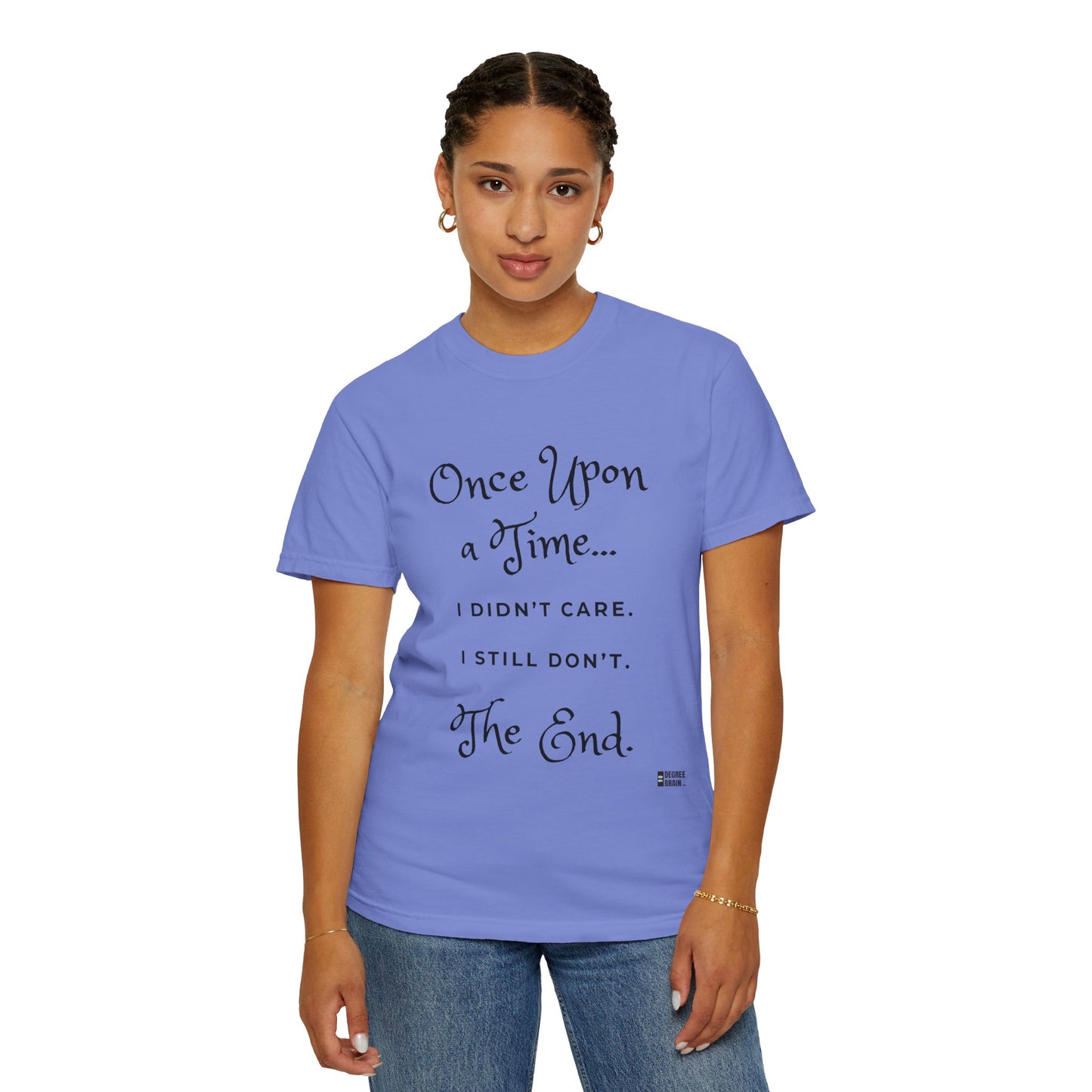 "Once Upon a Time" Unisex Garment-Dyed T-shirt