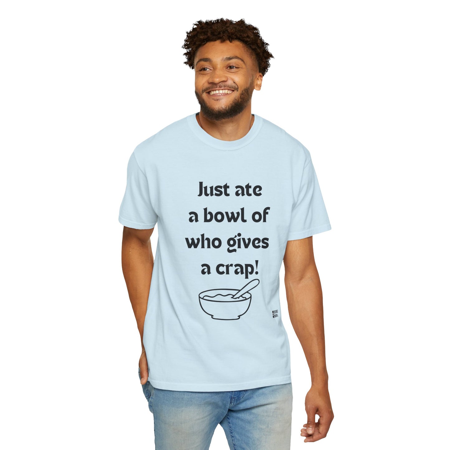 "Just Ate" Unisex Garment-Dyed T-shirt