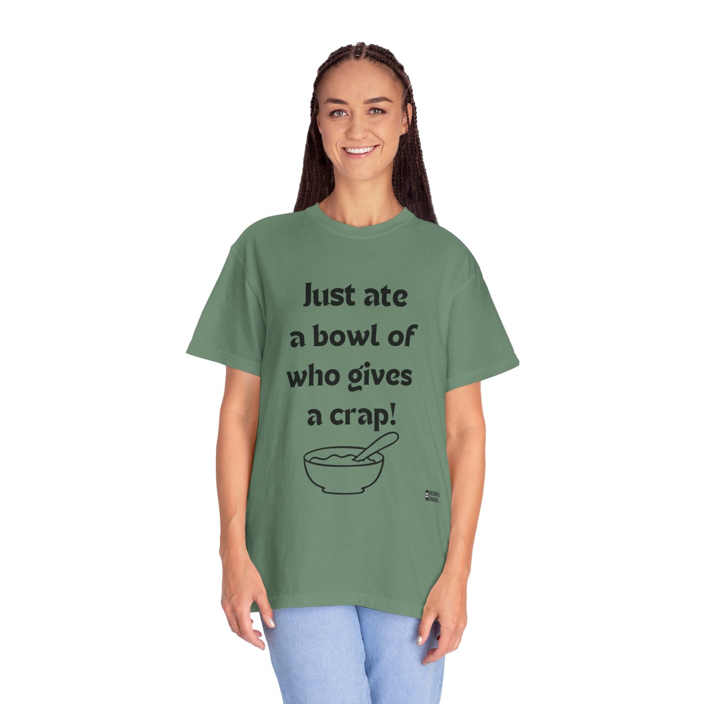 "Just Ate" Unisex Garment-Dyed T-shirt