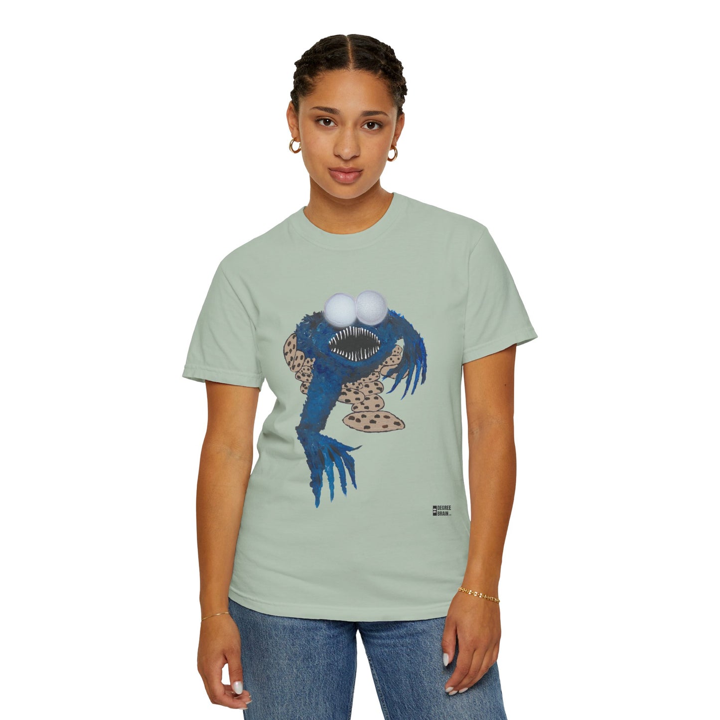 "Cookie Zombie" Unisex Garment-Dyed T-shirt