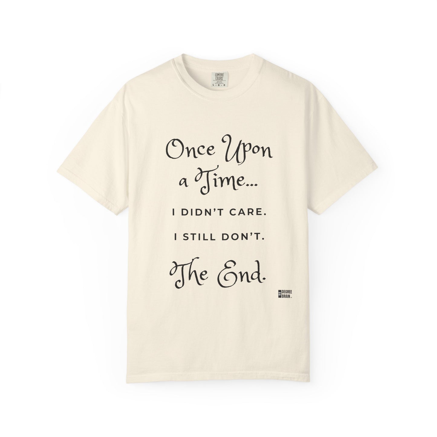 "Once Upon a Time" Unisex Garment-Dyed T-shirt