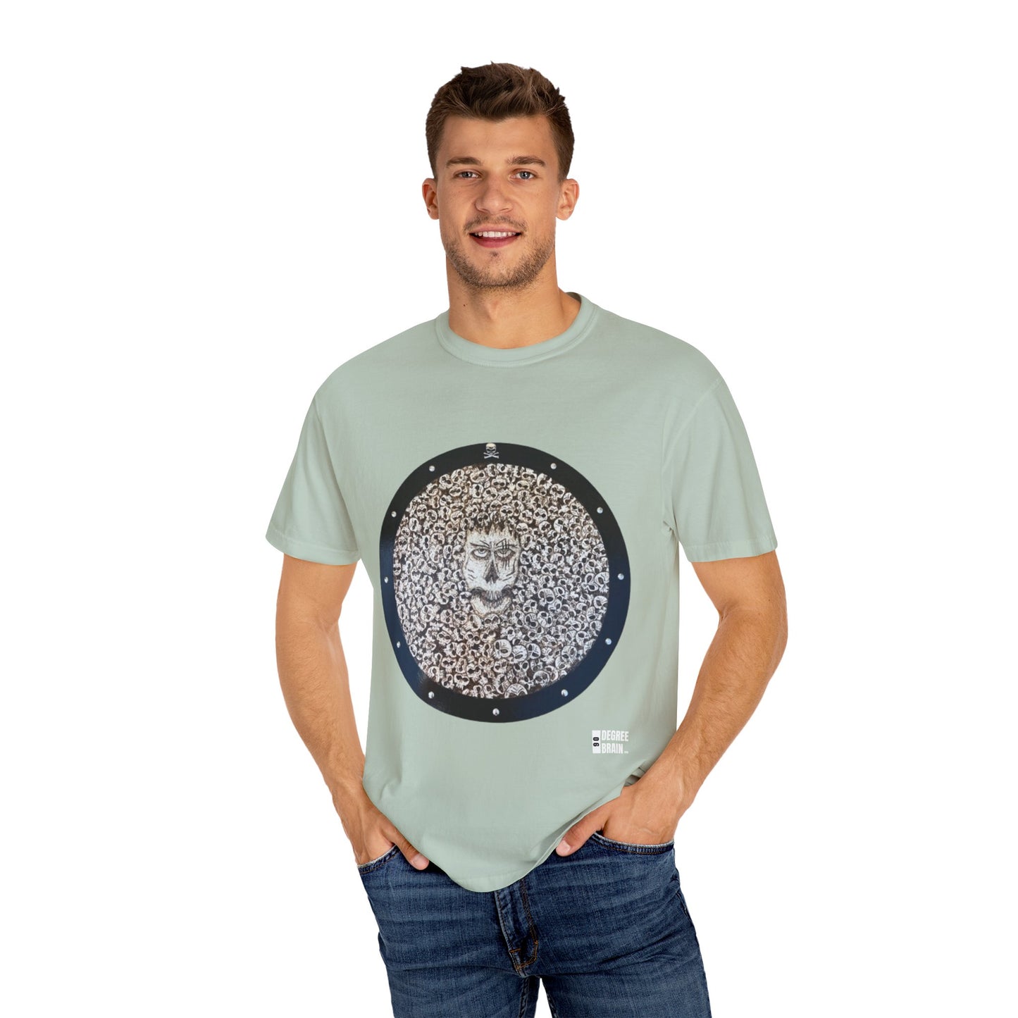 "Skull King" Unisex Garment Dyed T-Shirt
