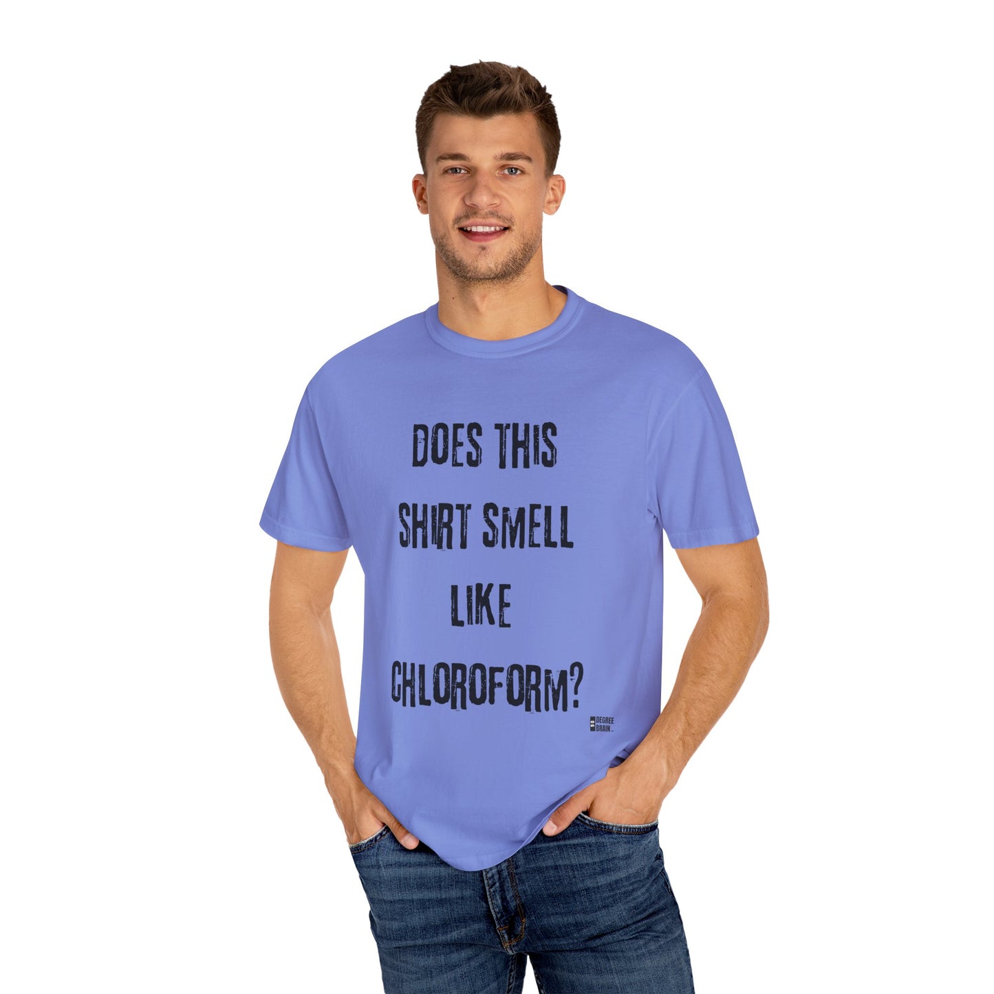 "Chloroform" Unisex Garment-Dyed T-shirt