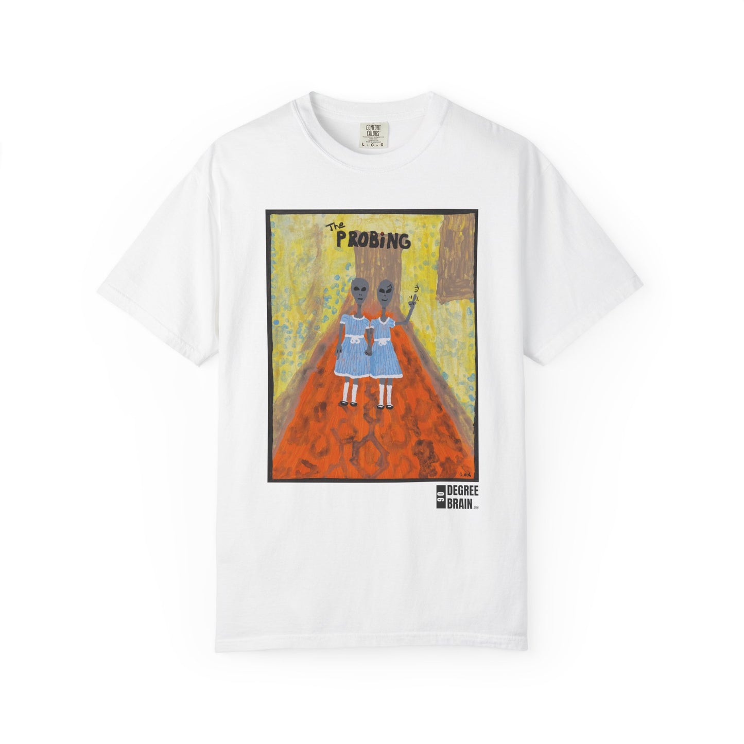 "The Probing" Unisex Garment-Dyed T-shirt