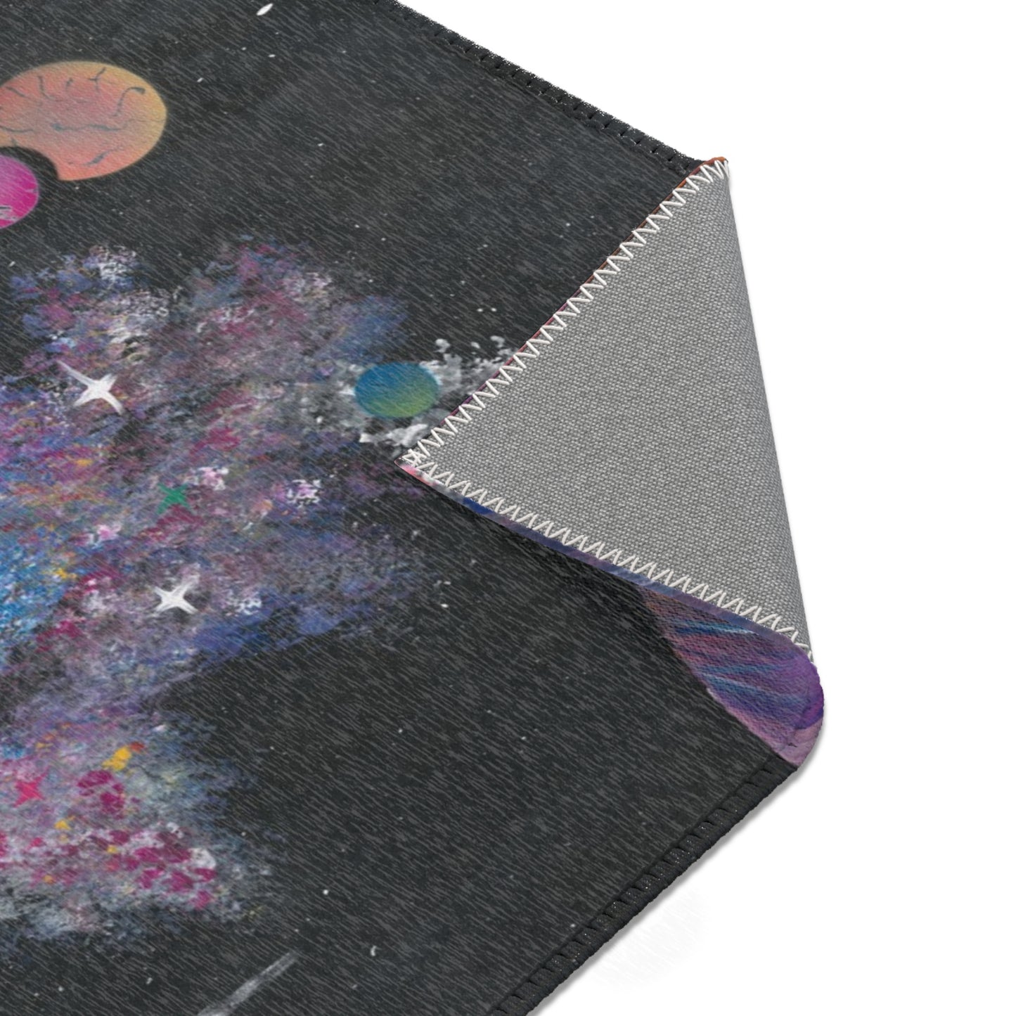 Elven Nebula Cosmic Area Rug