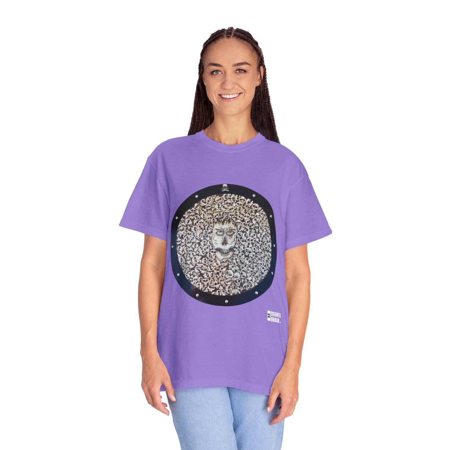 "Skull King" Unisex Garment Dyed T-Shirt