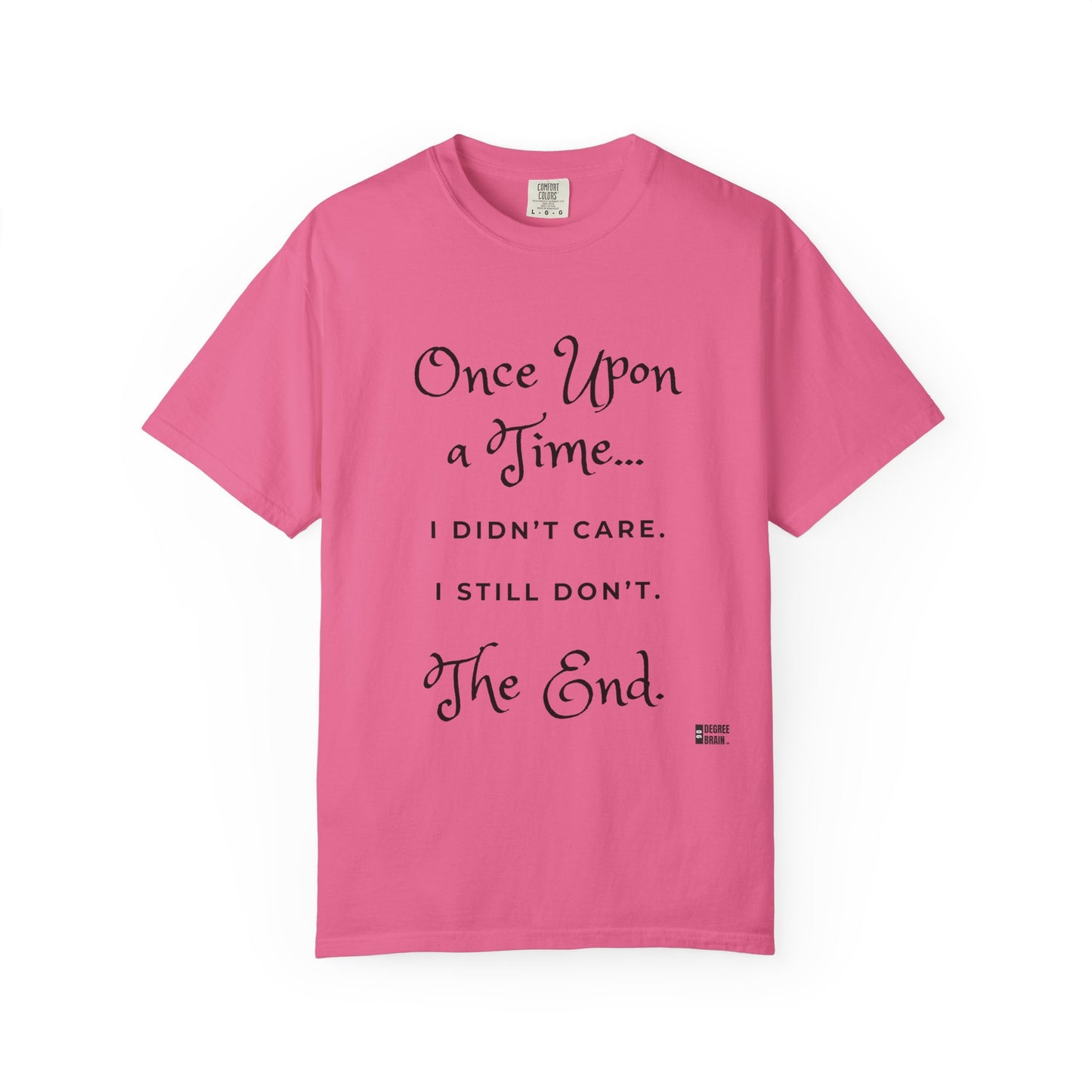 "Once Upon a Time" Unisex Garment-Dyed T-shirt