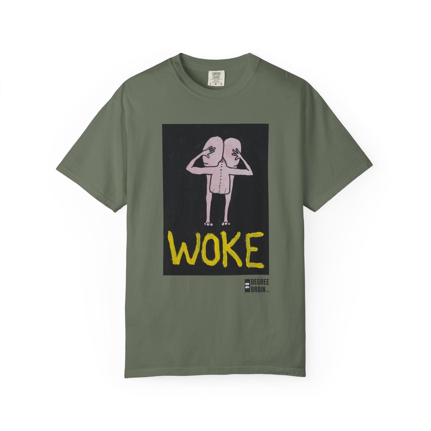 "Woke" Unisex Garment Dyed T-Shirt