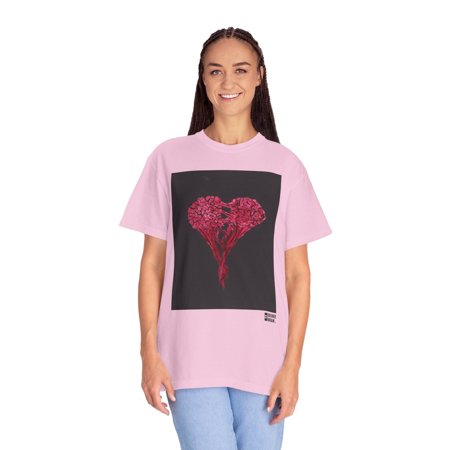 "Broken Heart" Unisex Garment Dyed T-Shirt