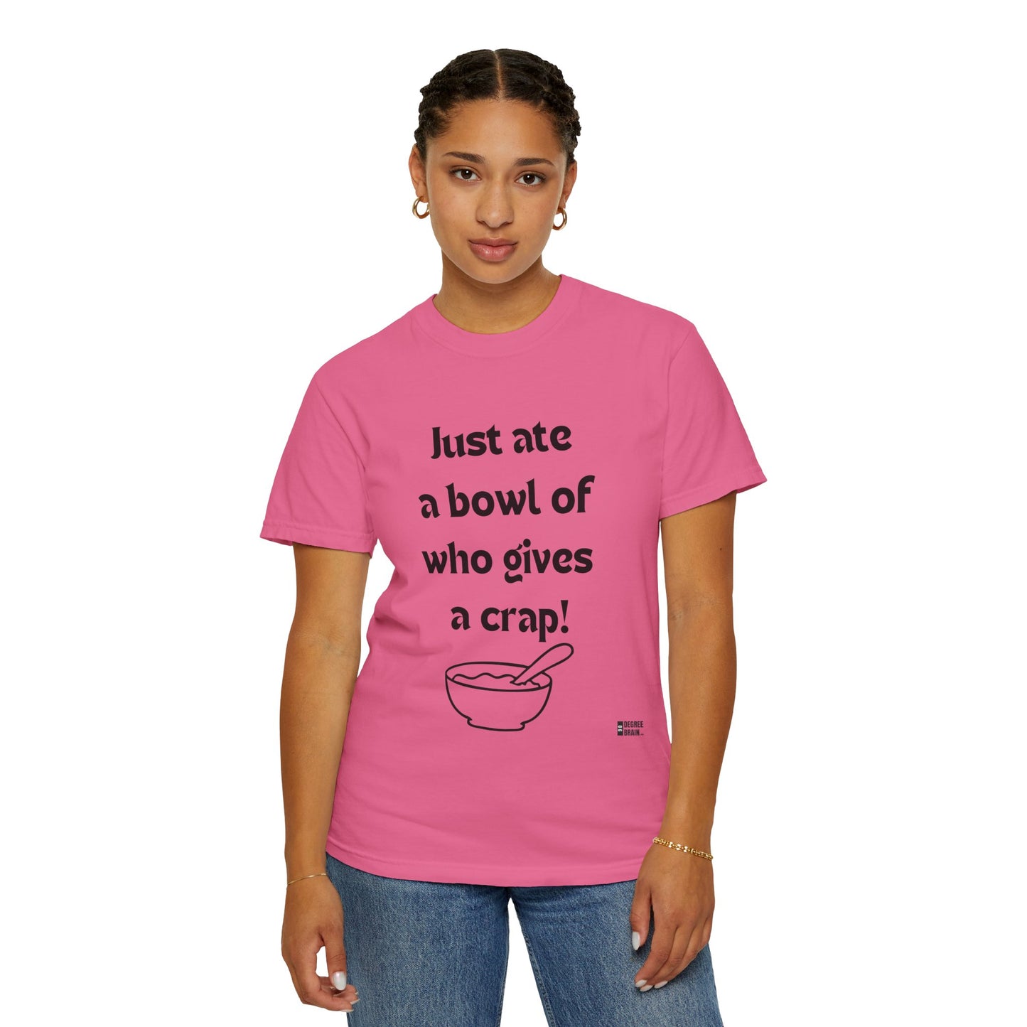 "Just Ate" Unisex Garment-Dyed T-shirt