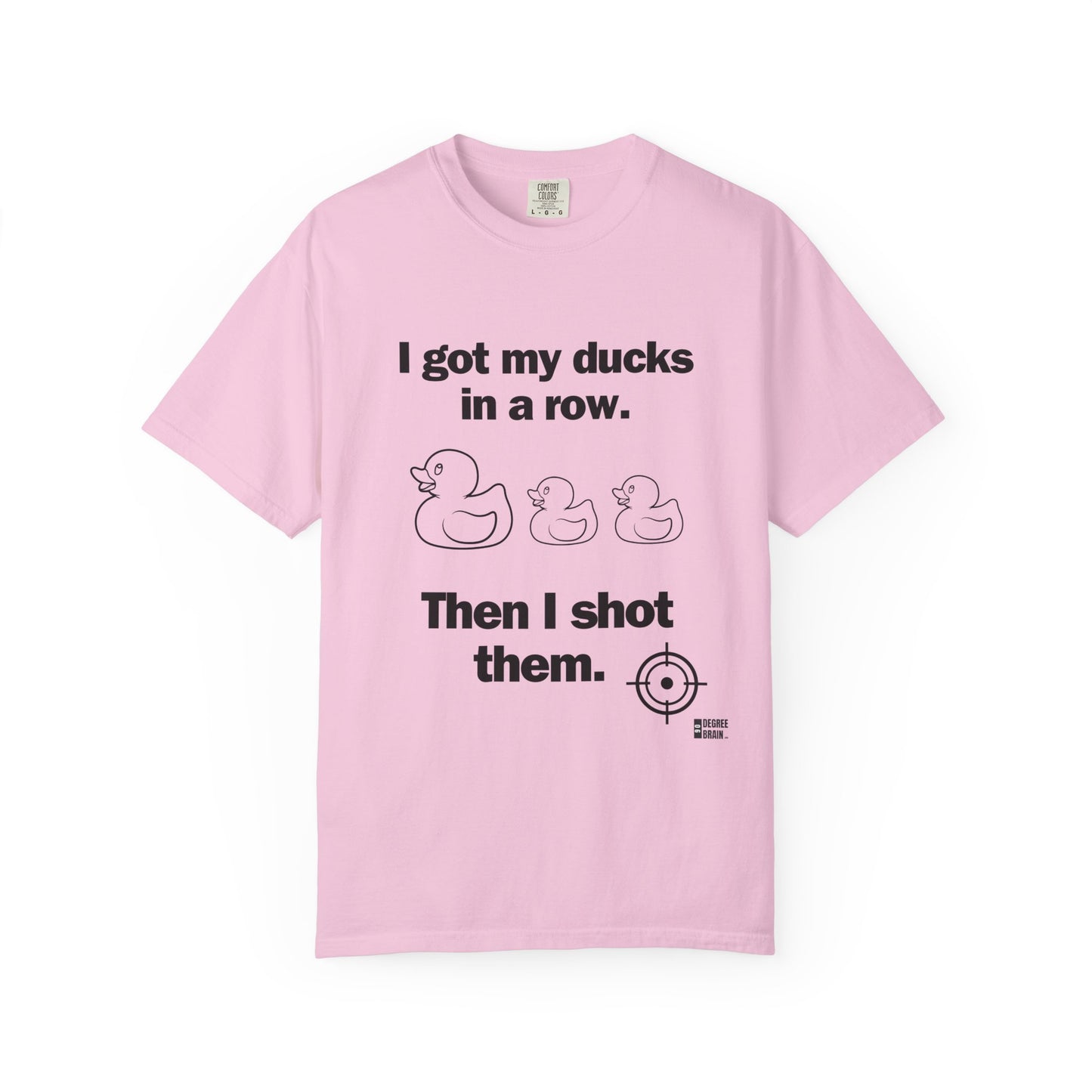 "Ducks in a Row" Unisex Garment-Dyed T-shirt