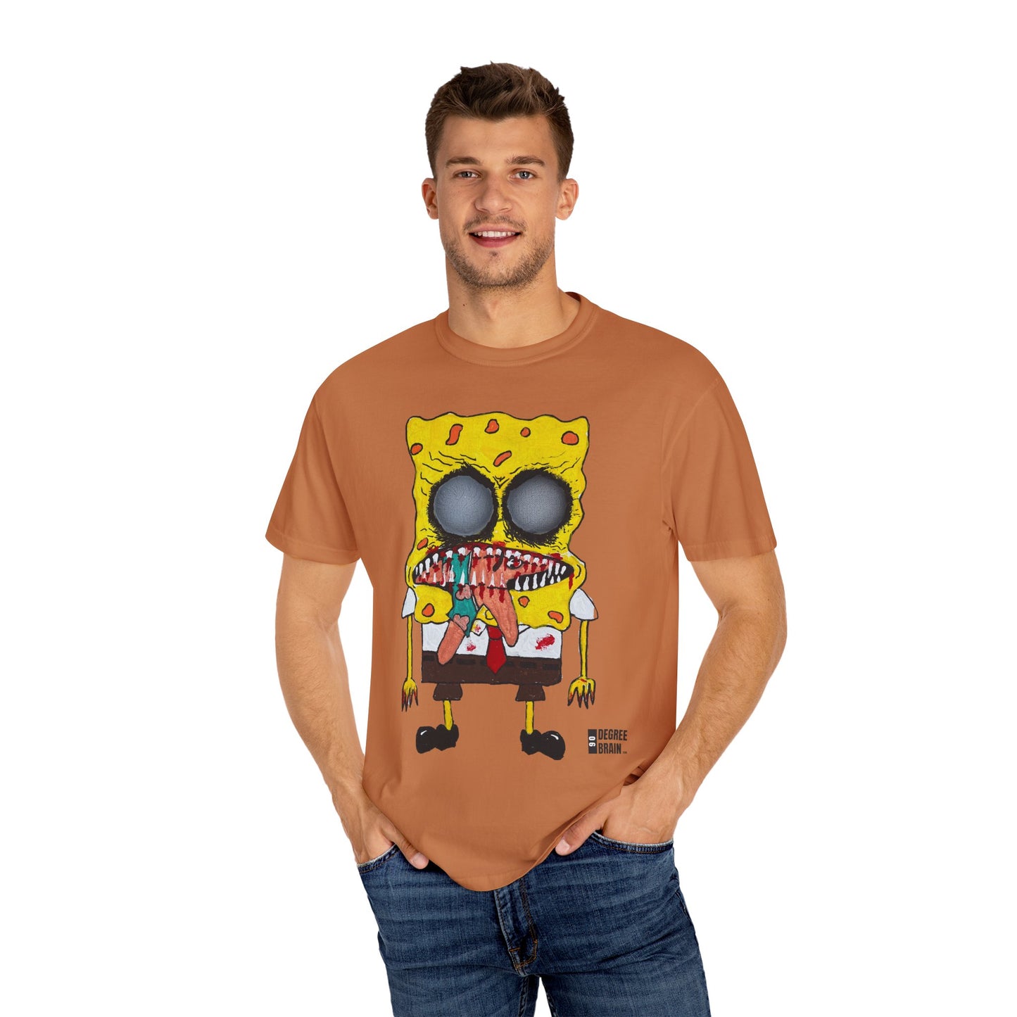 "Zombie-Bob" Unisex Garment Dyed T-Shirt