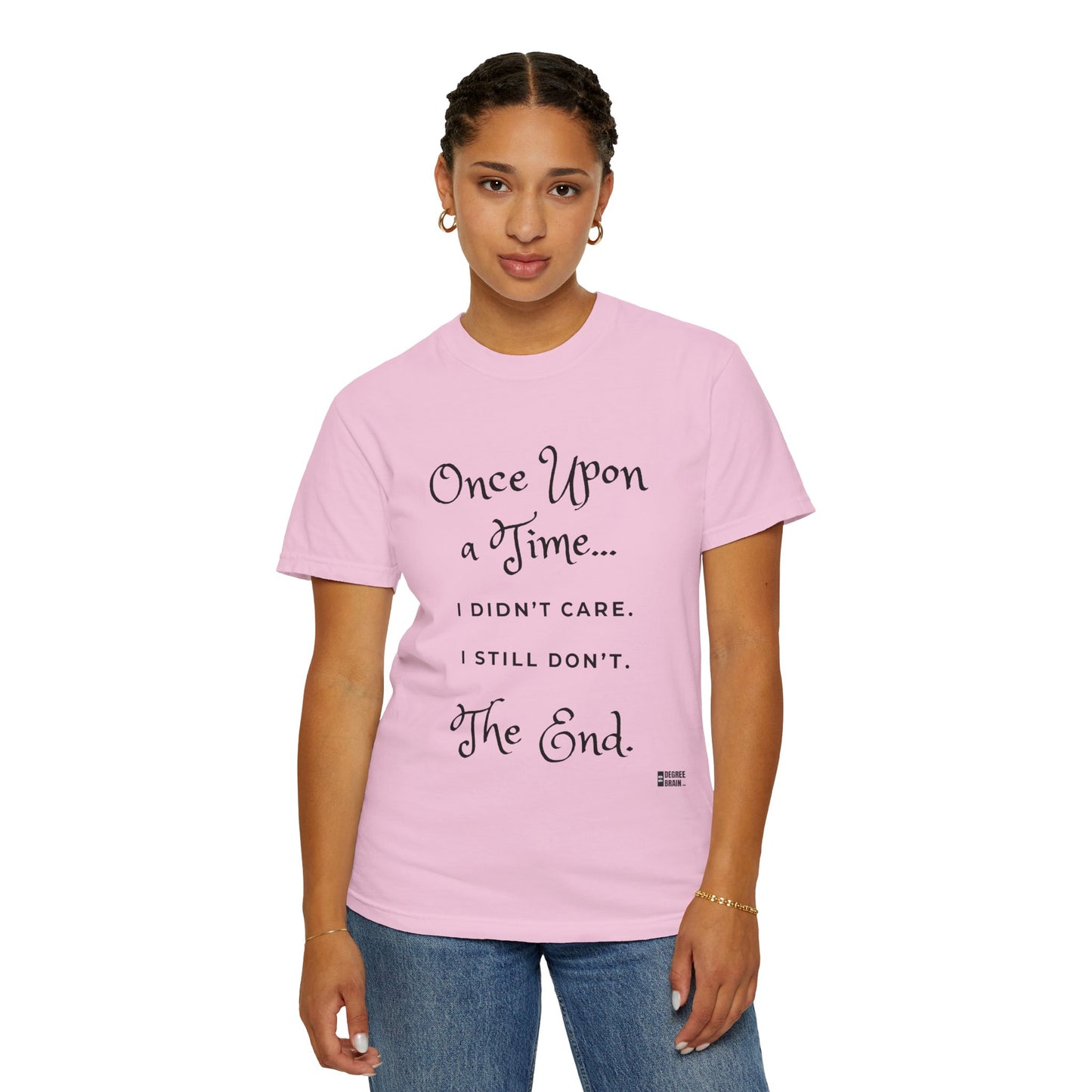 "Once Upon a Time" Unisex Garment-Dyed T-shirt