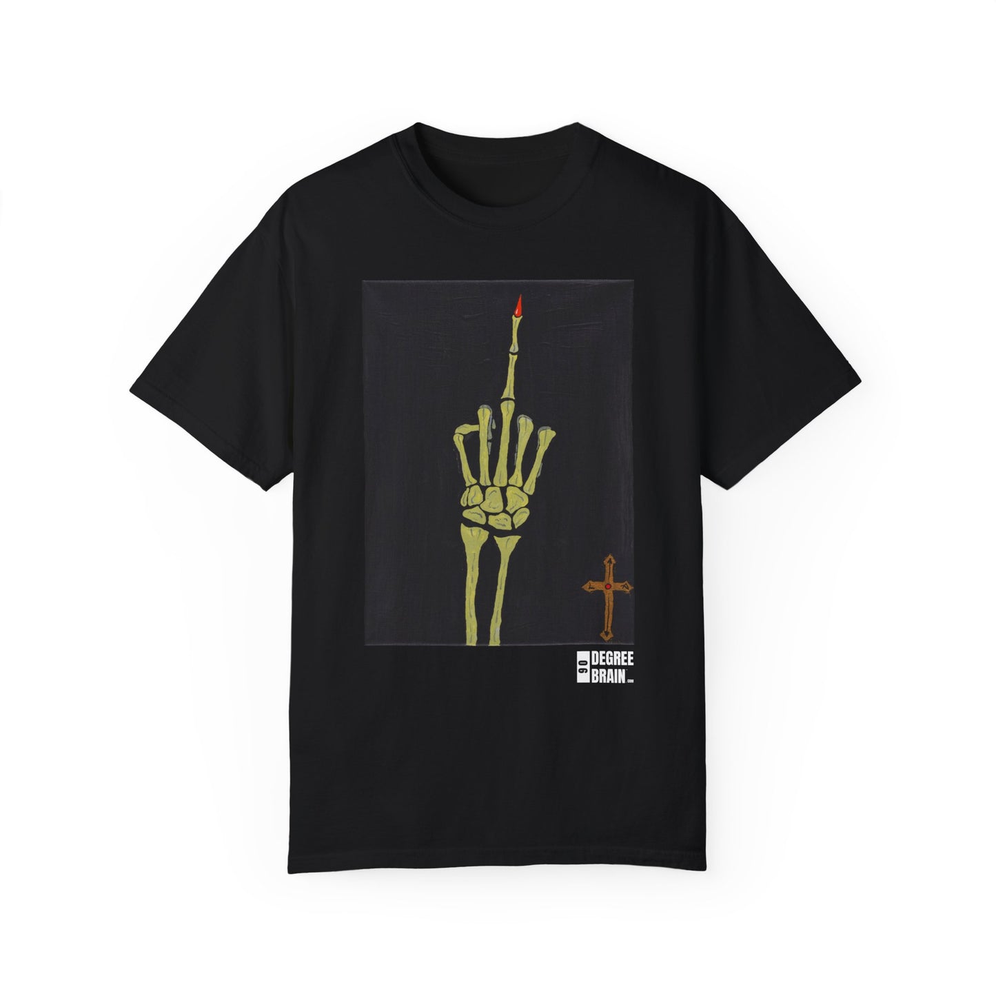 "Bird Cross" Unisex Garment Dyed T-Shirt