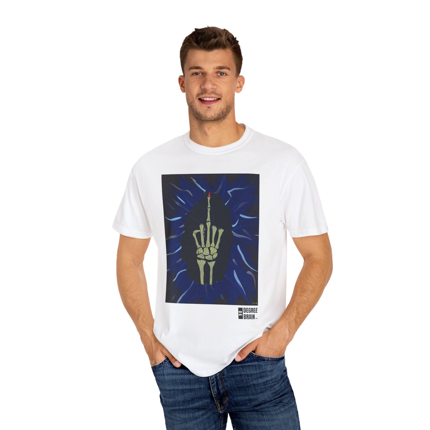 "Blue Bird" Unisex Garment Dyed T-Shirt