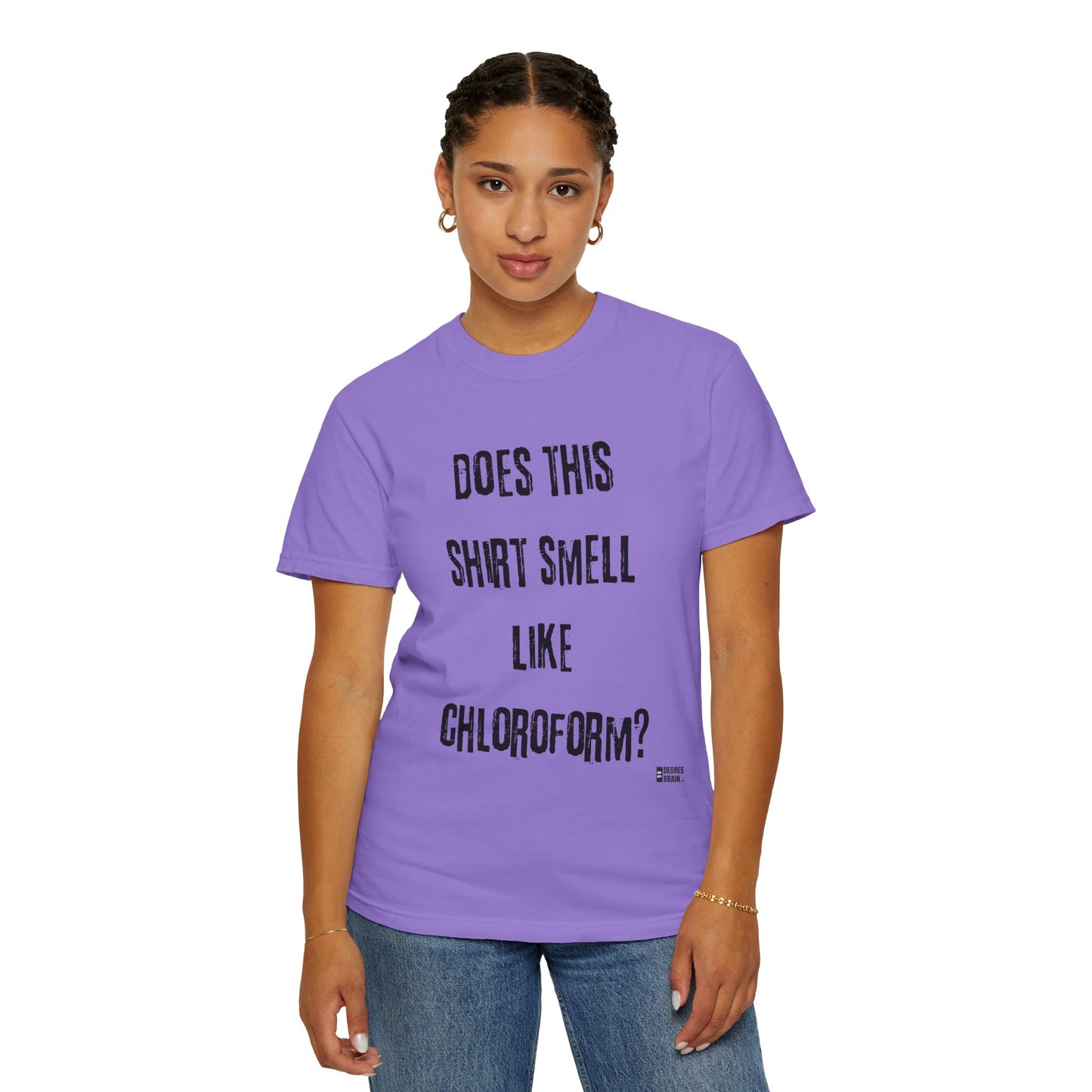 "Chloroform" Unisex Garment-Dyed T-shirt