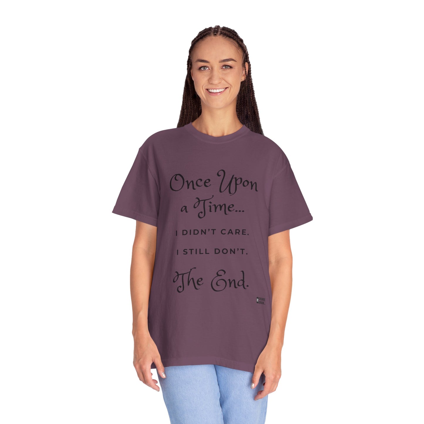 "Once Upon a Time" Unisex Garment-Dyed T-shirt