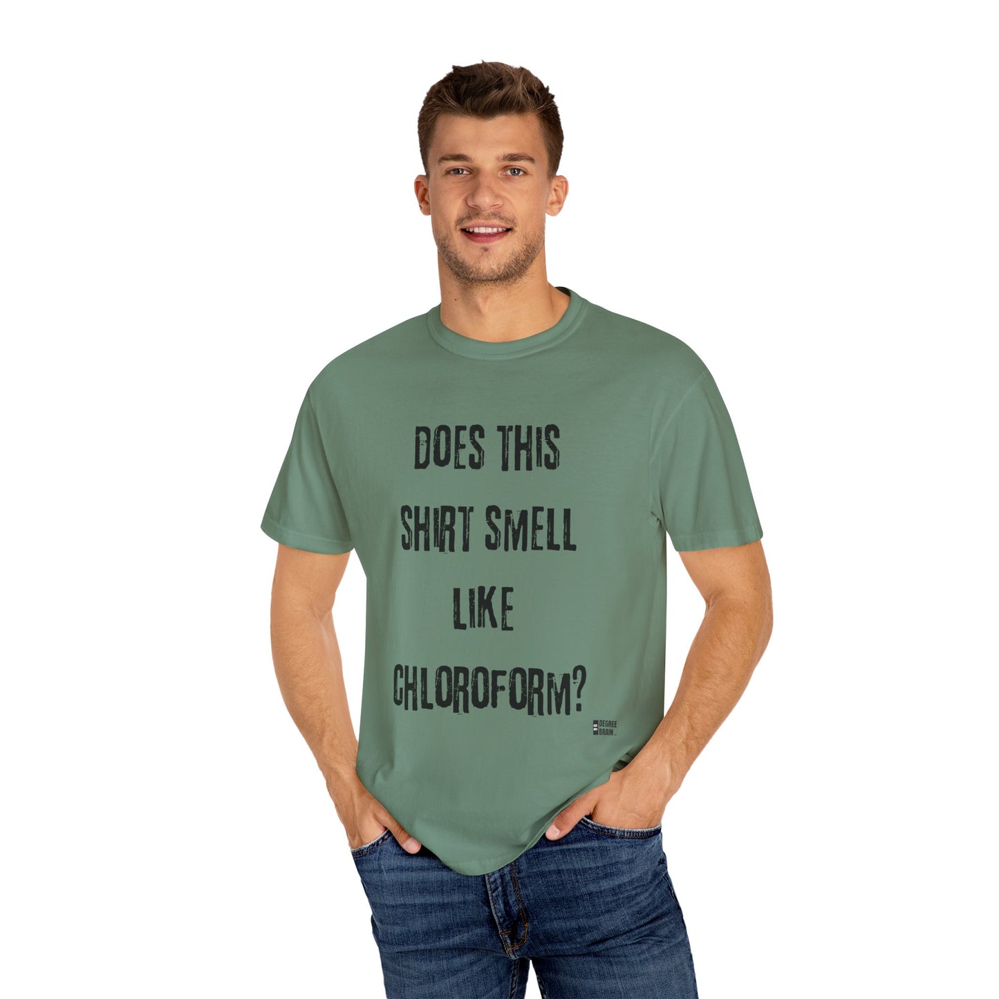 "Chloroform" Unisex Garment-Dyed T-shirt