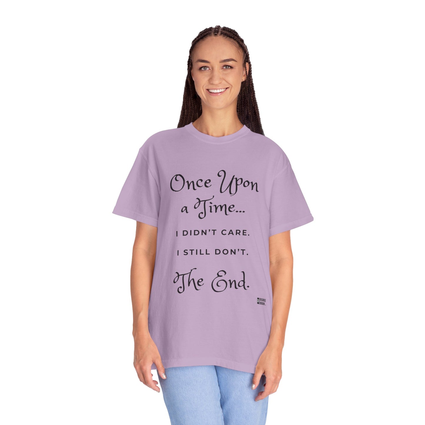 "Once Upon a Time" Unisex Garment-Dyed T-shirt