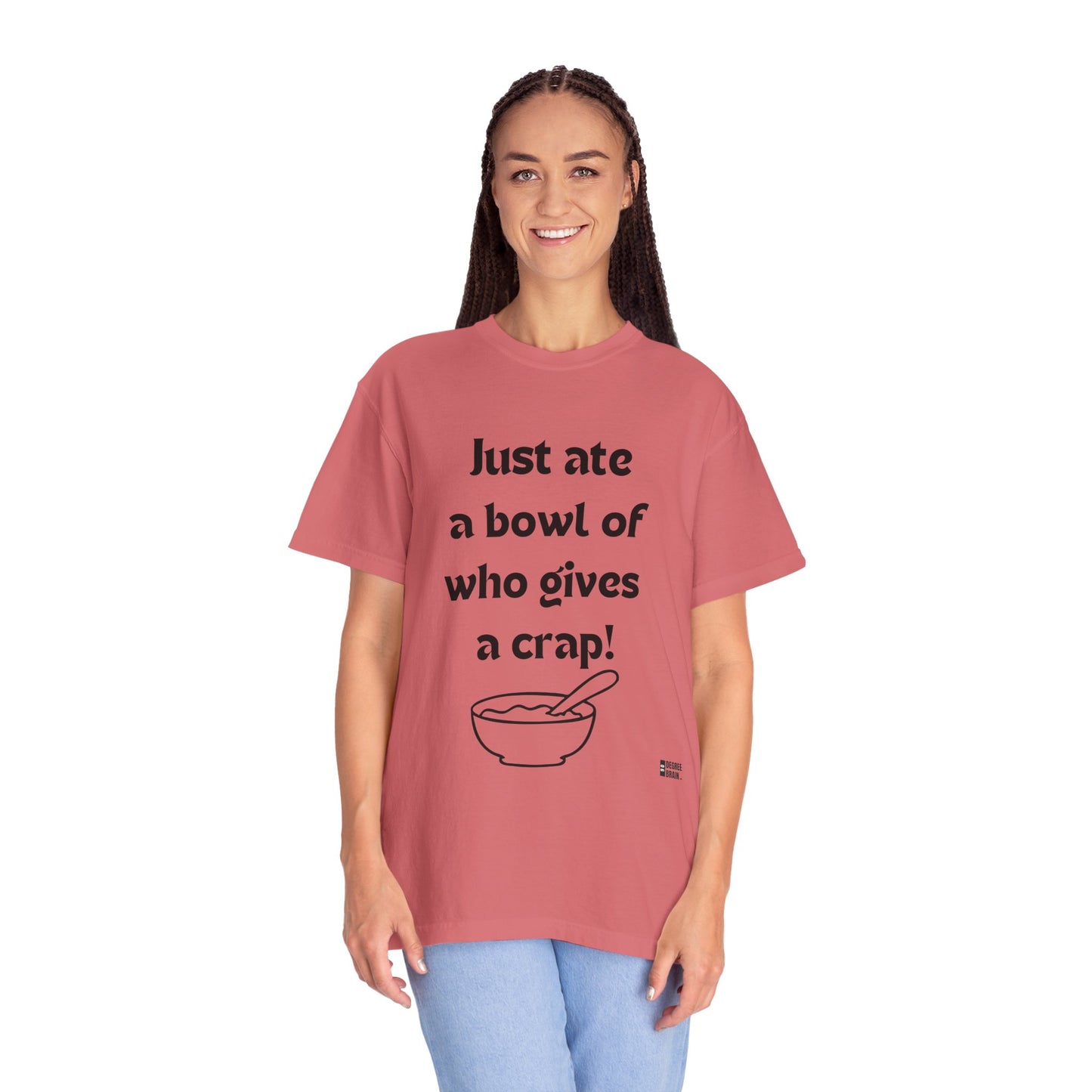 "Just Ate" Unisex Garment-Dyed T-shirt