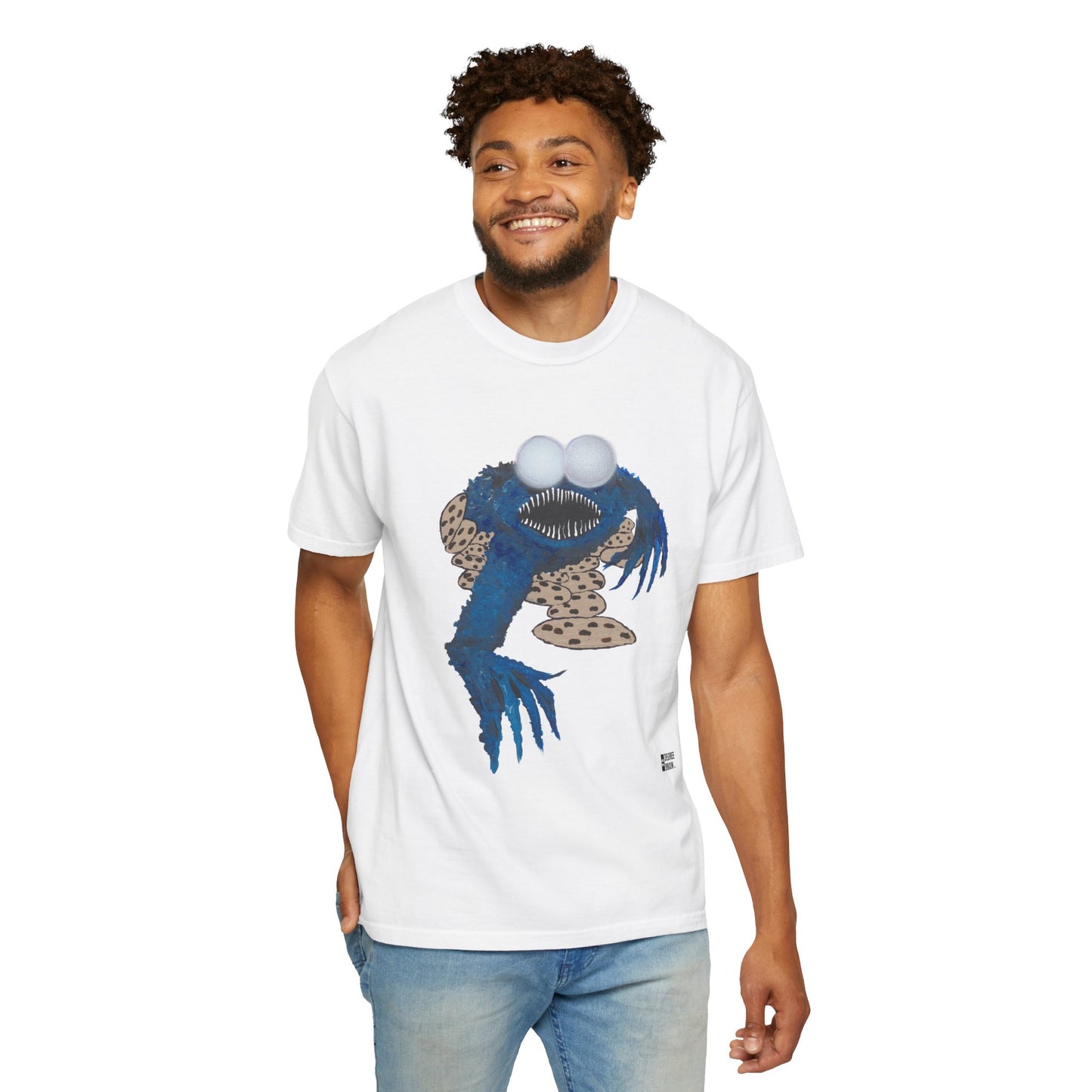 "Cookie Zombie" Unisex Garment-Dyed T-shirt