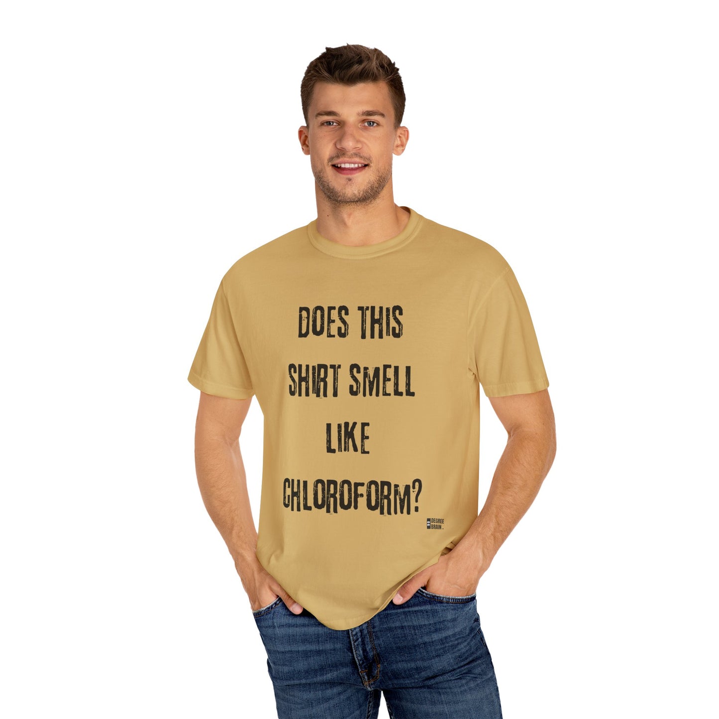 "Chloroform" Unisex Garment-Dyed T-shirt