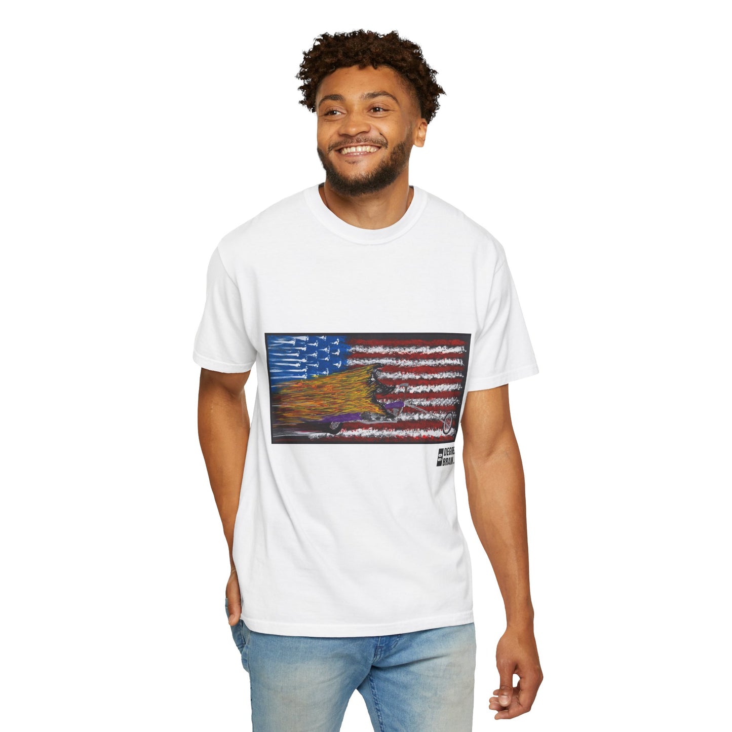 "America, F**k Yeah!" Unisex Garment Dyed T-Shirt