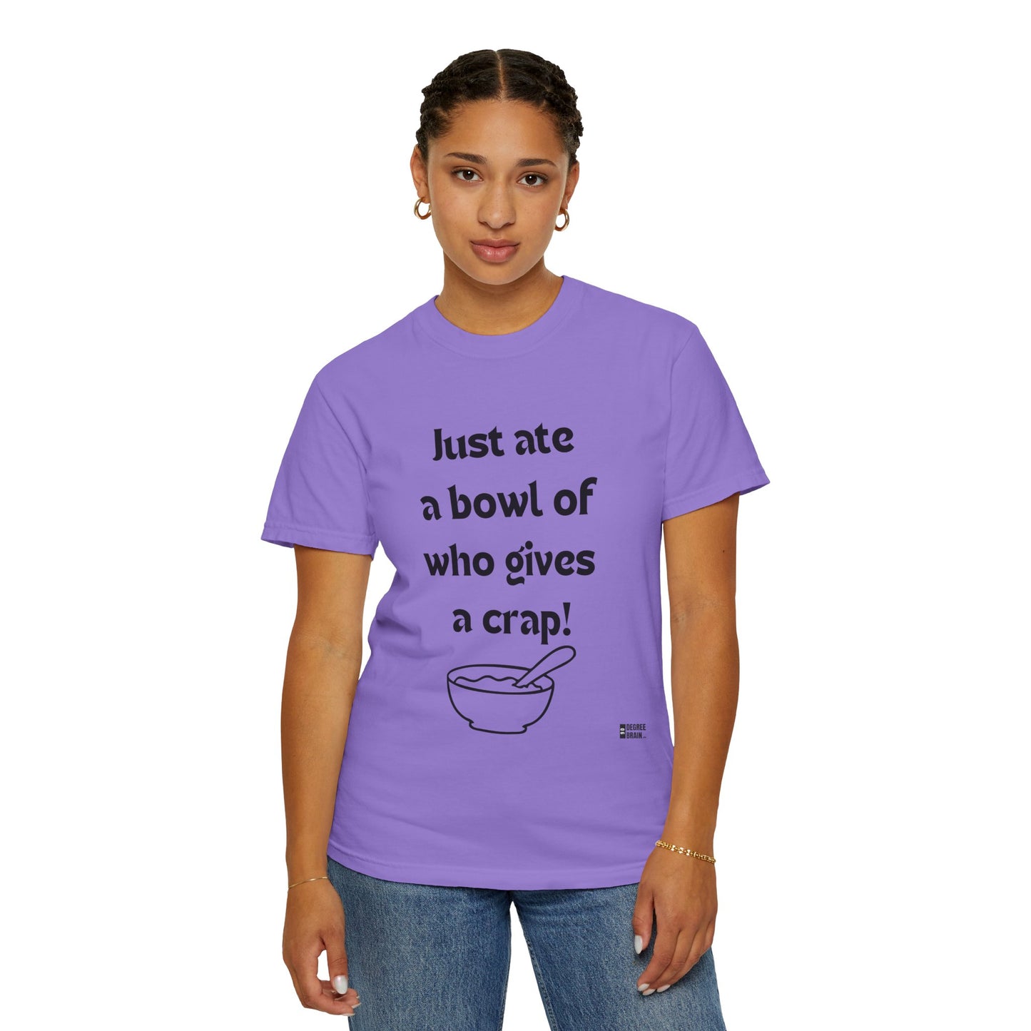 "Just Ate" Unisex Garment-Dyed T-shirt