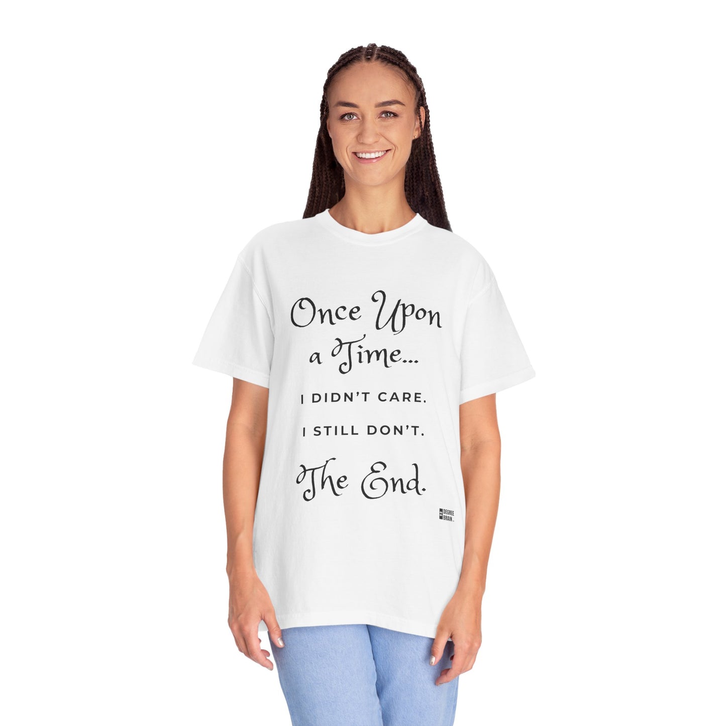 "Once Upon a Time" Unisex Garment-Dyed T-shirt
