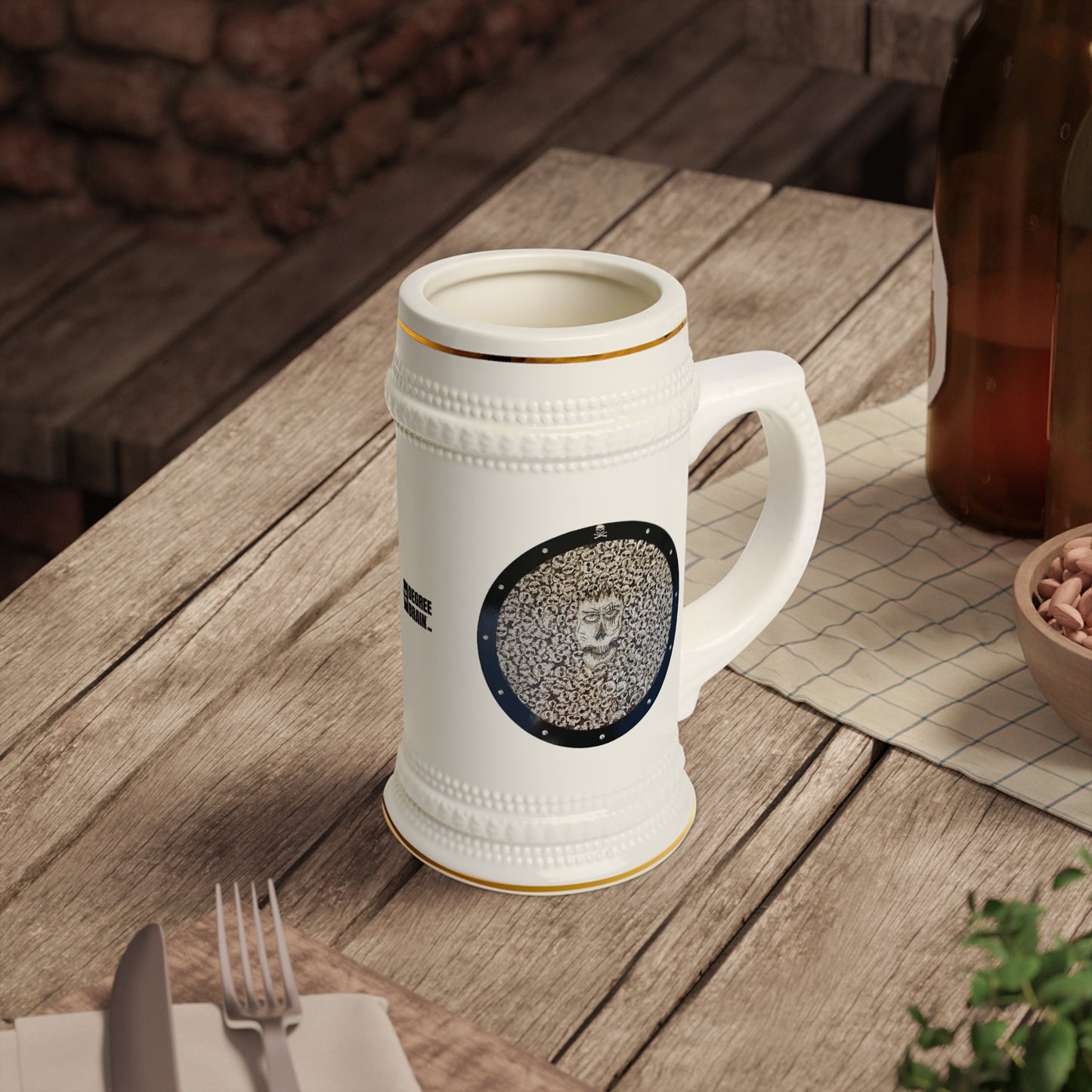 "Skull King" Stein