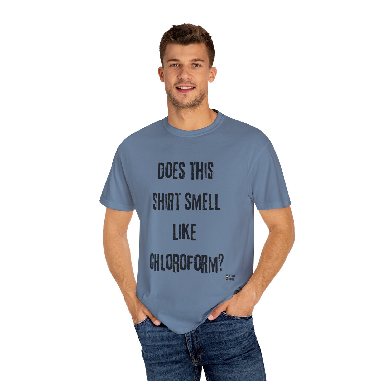 "Chloroform" Unisex Garment-Dyed T-shirt
