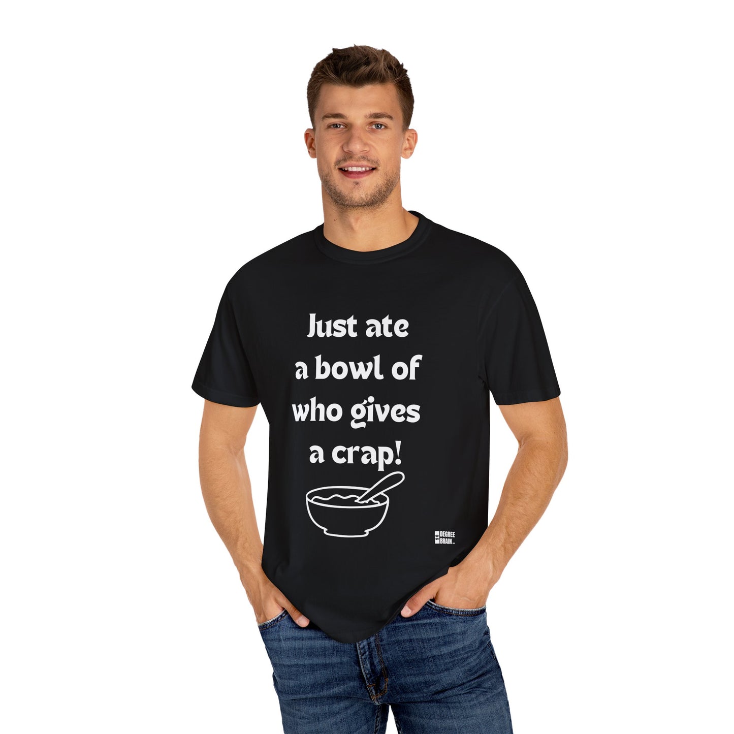 "Just Ate" Unisex Garment-Dyed T-shirt