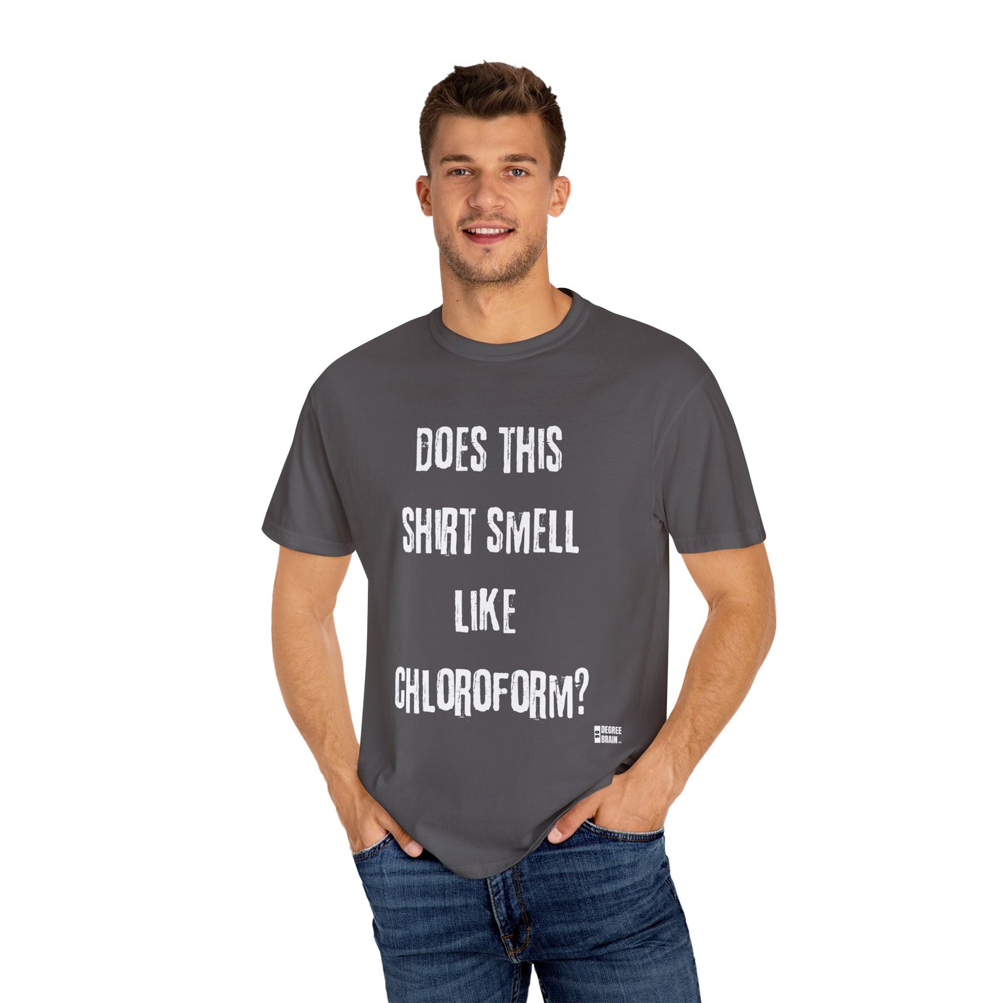 "Chloroform" Unisex Garment-Dyed T-shirt