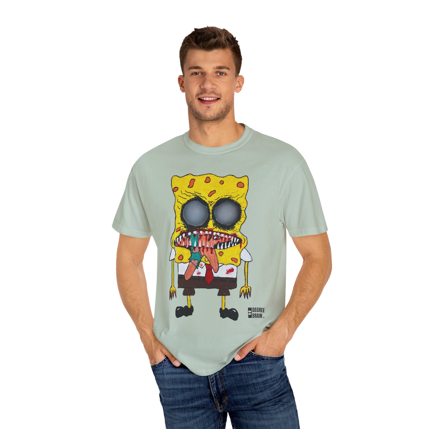 "Zombie-Bob" Unisex Garment Dyed T-Shirt