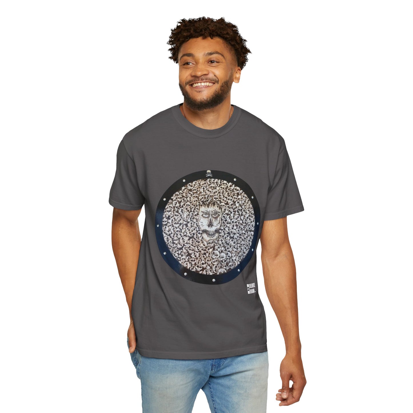 "Skull King" Unisex Garment Dyed T-Shirt