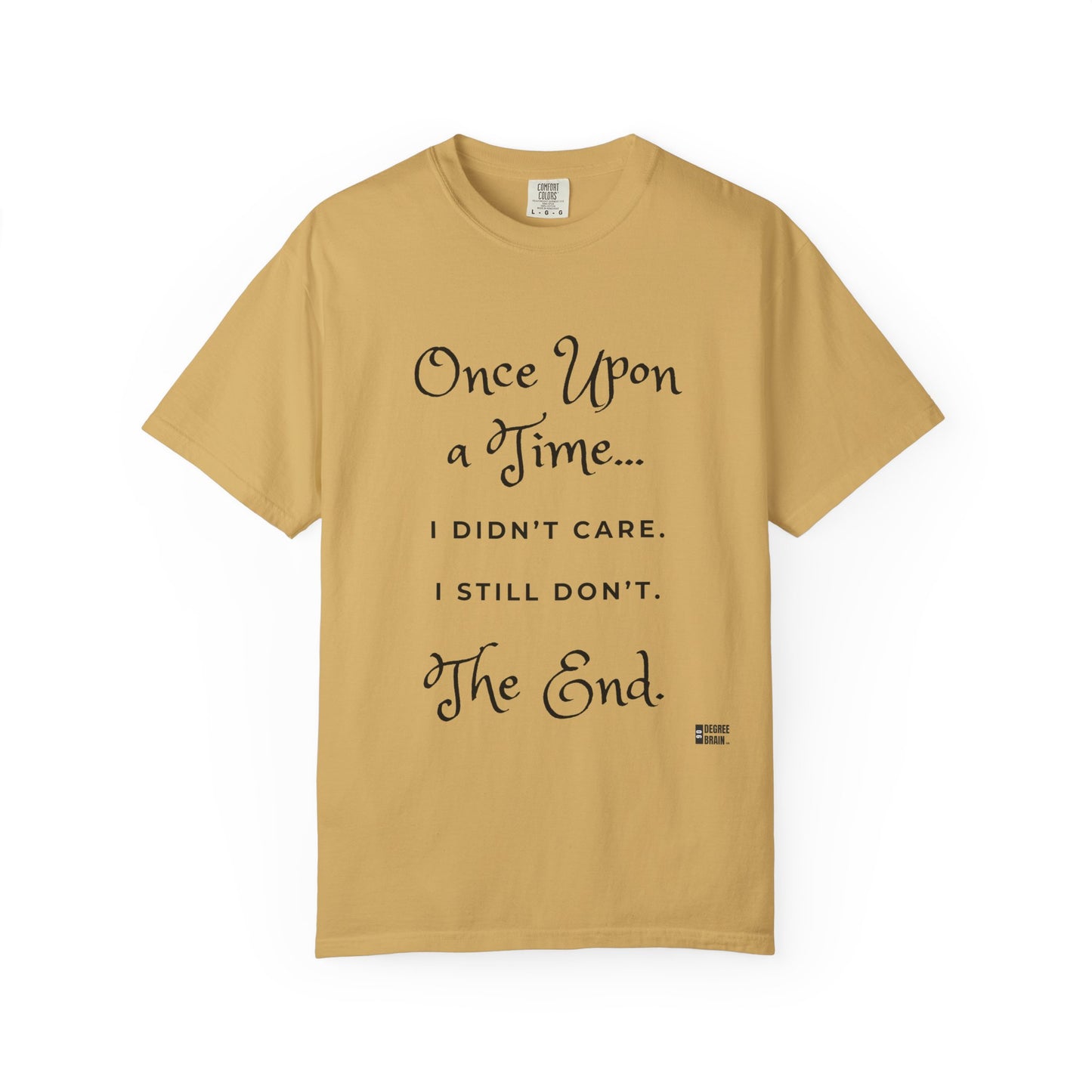 "Once Upon a Time" Unisex Garment-Dyed T-shirt