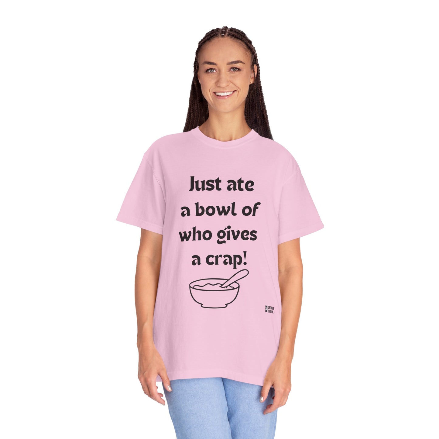 "Just Ate" Unisex Garment-Dyed T-shirt