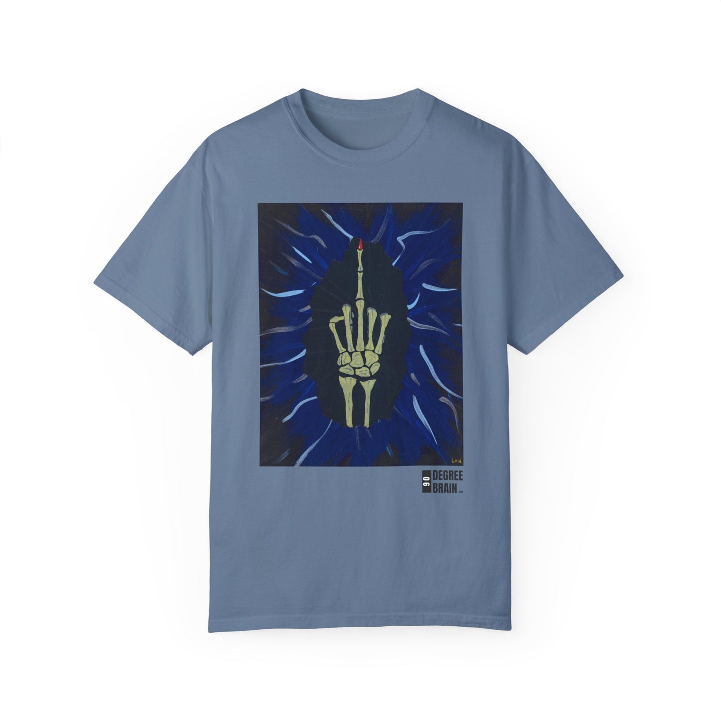 "Blue Bird" Unisex Garment Dyed T-Shirt