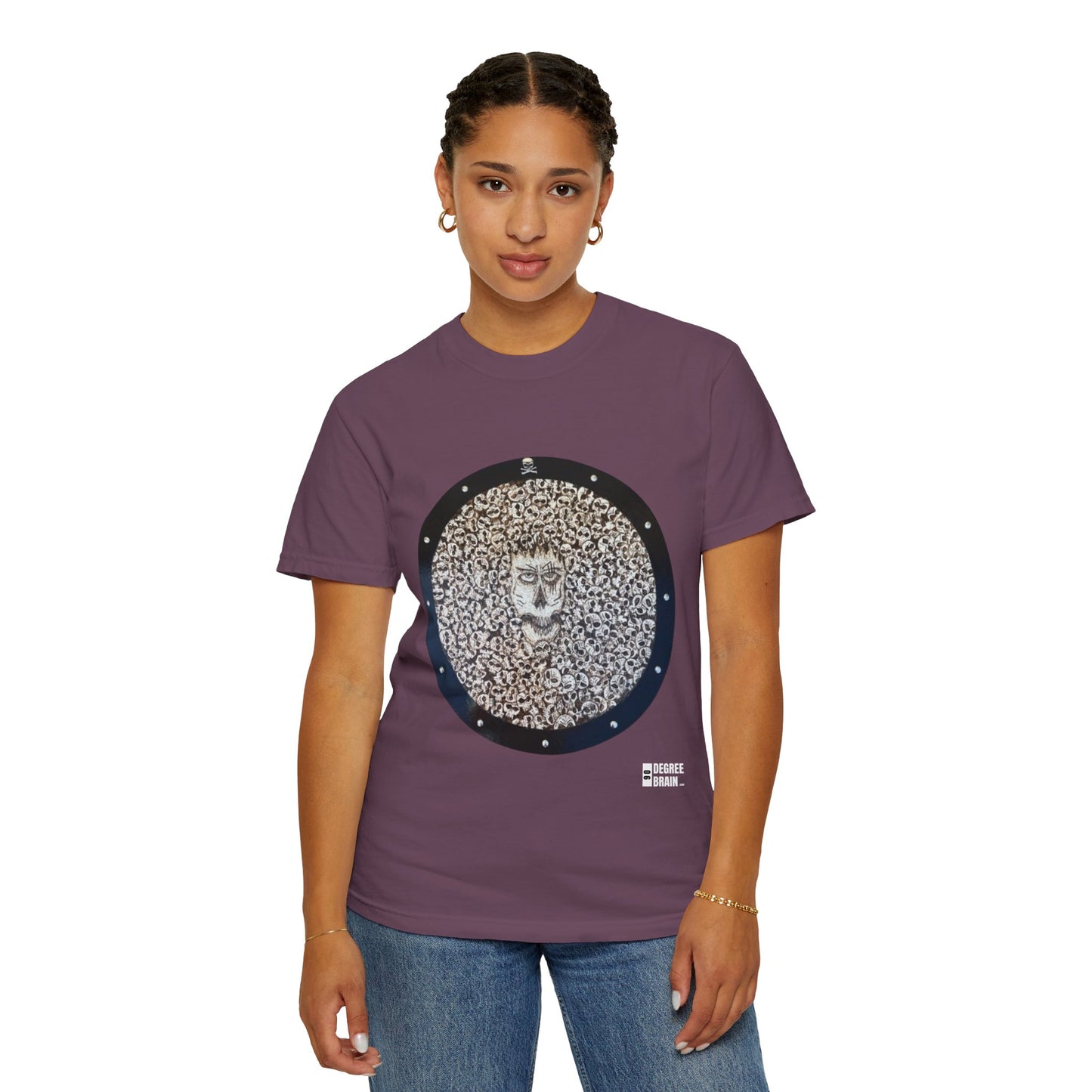 "Skull King" Unisex Garment Dyed T-Shirt