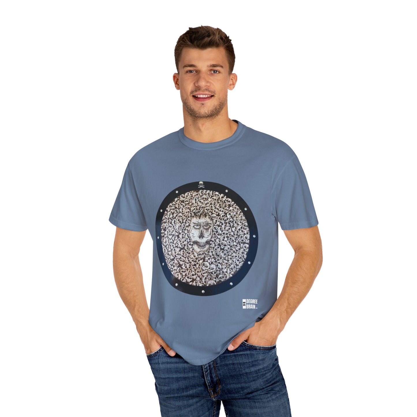 "Skull King" Unisex Garment Dyed T-Shirt